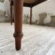 Table pieds tournés en cerisier