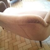 Organic design sofa sofa ARC Rein 50s-60s beige Bronze