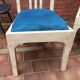 Chaises vintage et design en marbre blanc
