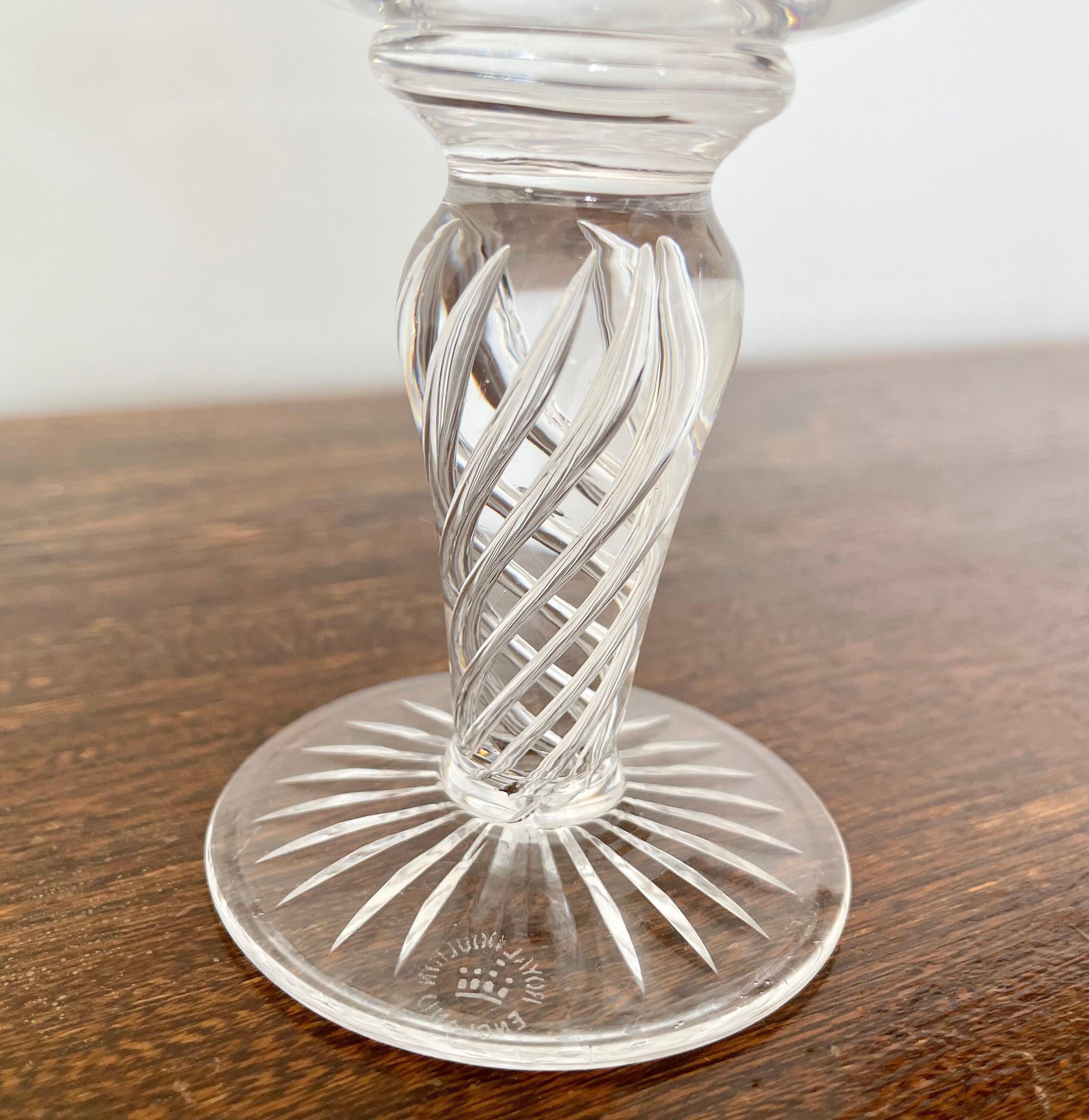 Glass Bon Bon Dish by Royal Doulton