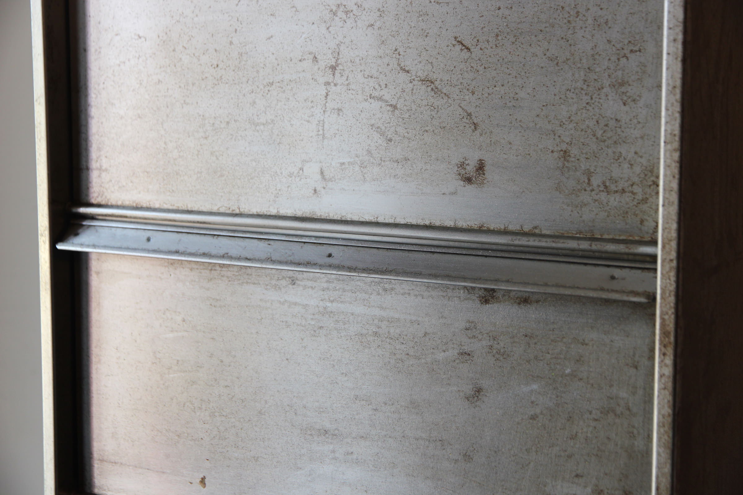 Furniture workshop / column has industrial valves