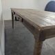 Rustic farmhouse table