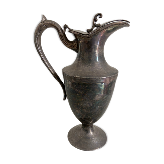 Silver pitcher