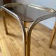 Smoked glass coffee table