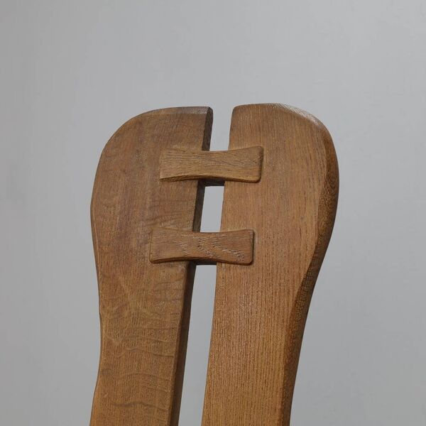 Fauteuil à bascule brutaliste de De Puydt, années 1970