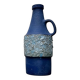 Vase de sol WGP Fat Lava en poterie ouest-allemande moderne du milieu du siècle de Carstens Tönnieshof, années 1960