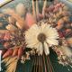 Vintage frame flowers dry