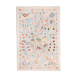 Embroidered cotton textile 225 x 150 cm