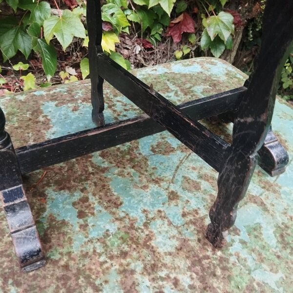 Table d'appoint guéridon pliant Napoléon III