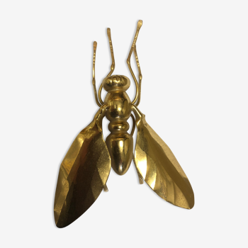 Golden brass fly 1970