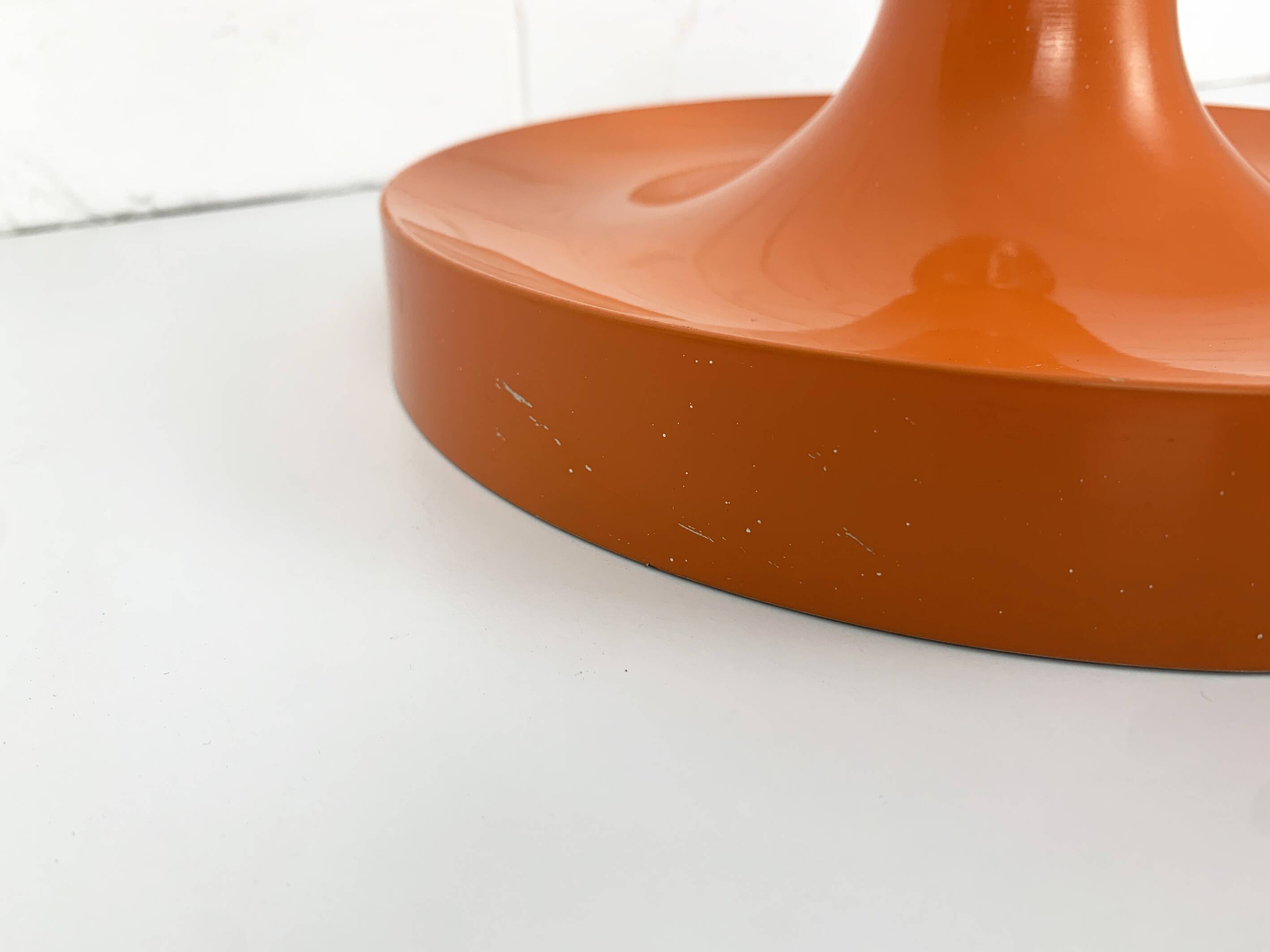 Pair of Space Age Teka wall lights, Germany in aluminum, Flush, Disc, 1960-70