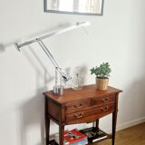 Console trolley style Directoire in mahogany