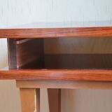 Lacquered wooden bedside