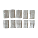 10 Lalique knife rests