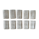 10 Lalique knife rests