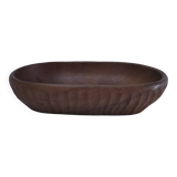 Solid wood pocket emptier, gouged