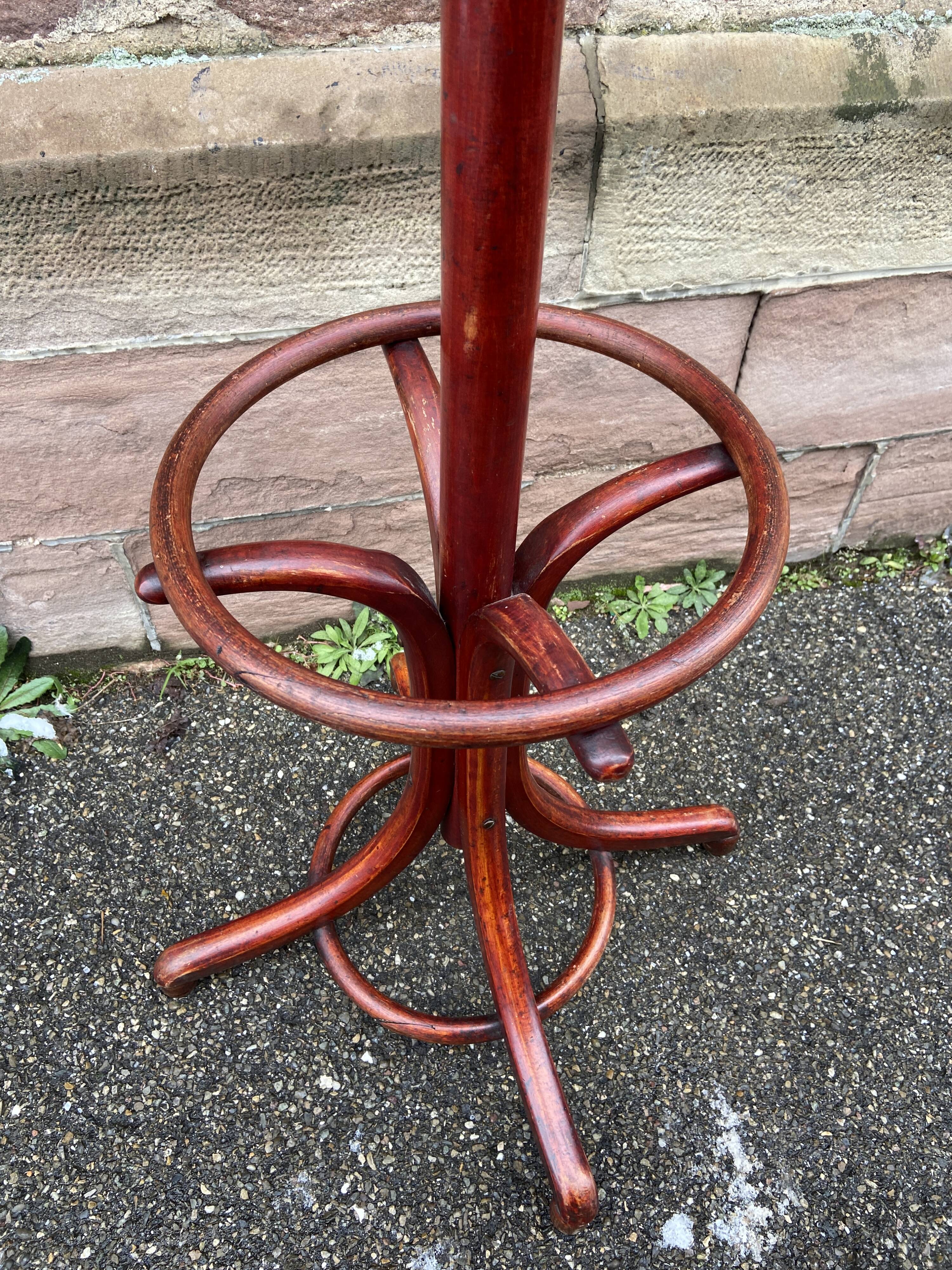 Fischel Parrot Coat Rack in Bentwood 1925-1930