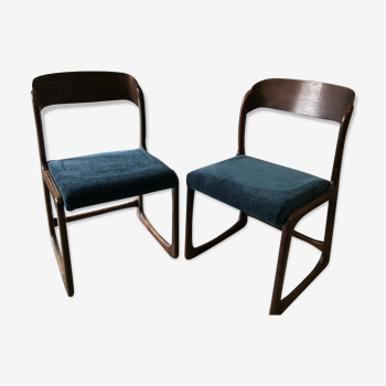 Paire de chaises Baumann