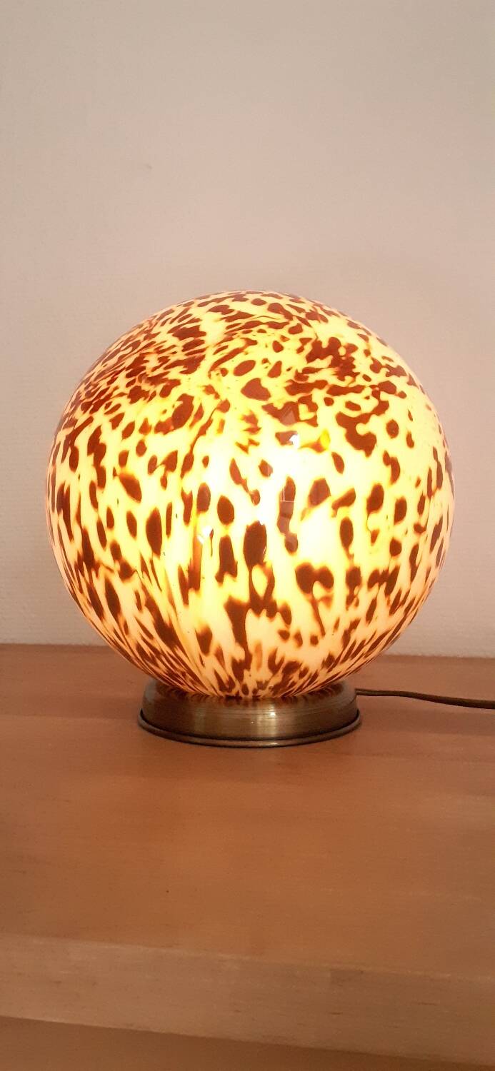 Vintage Murano Globe Lamp