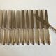 Set de 12 couteaux Christofle Dax métal argenté 1950