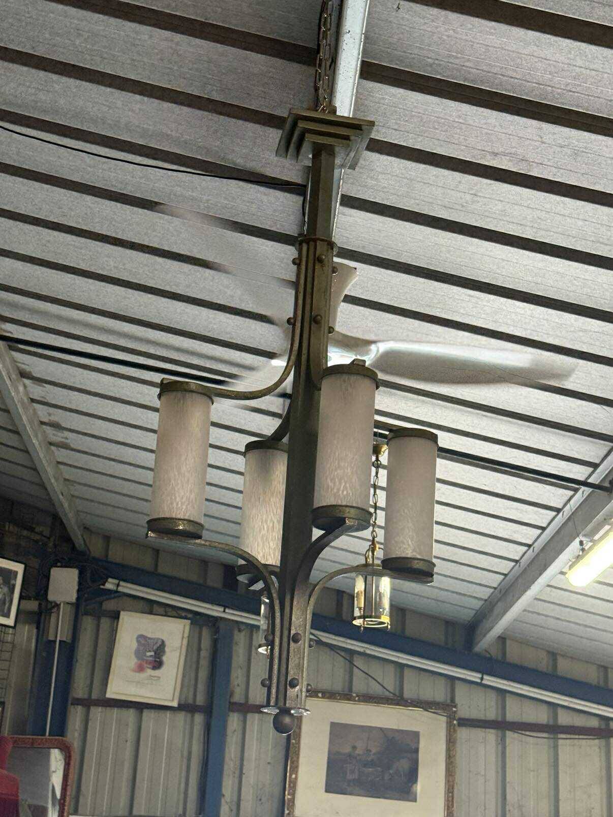 Art Deco chandelier 1930