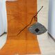 Moroccan handmade artisanal berber carpet magic orange eye 287 x 184 cm