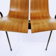 Swiss "GA" Chair by Hans Bellmann for Horgen-Glarus, 1960s - sold by the piece / 3 available