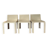 3 Chaises OZOO 600 de Marc Berthier pour Roche Bobois 1970