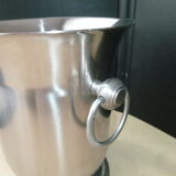 Jean Couzon satin stainless steel champagne bucket