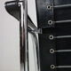 Le Corbusier Set of 2 Black Leather Armchairs Model- LC1 for Cassina, 1970s