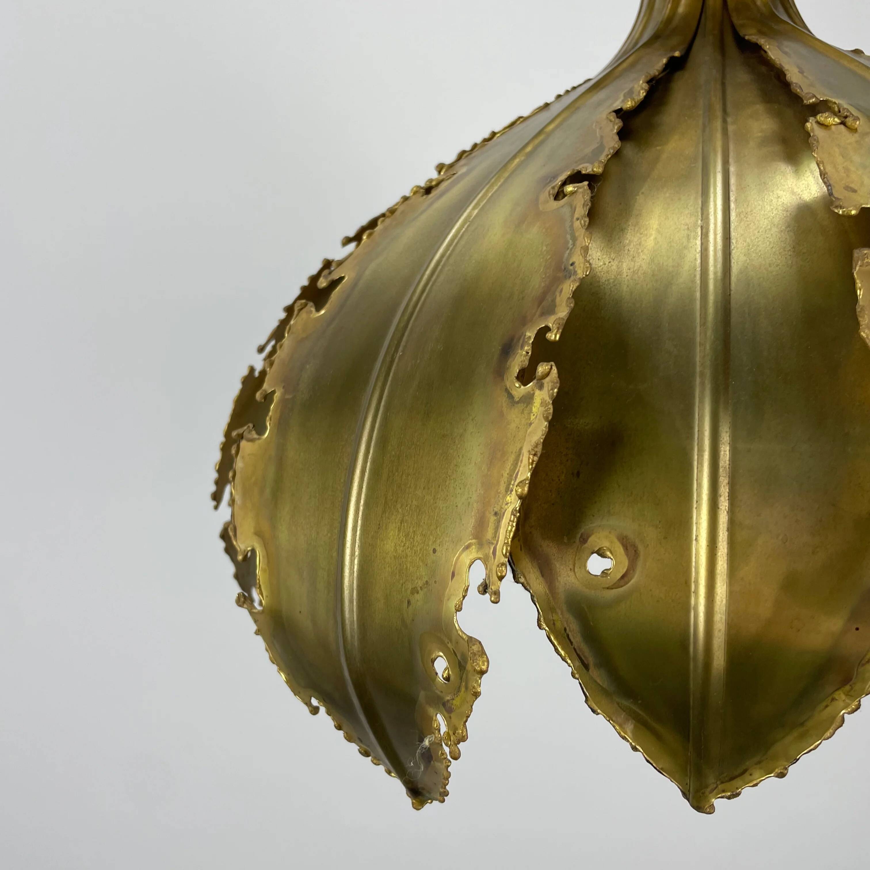 Butterfly pendant lamp in copper by Svend Aage Holm Sørensen 1960