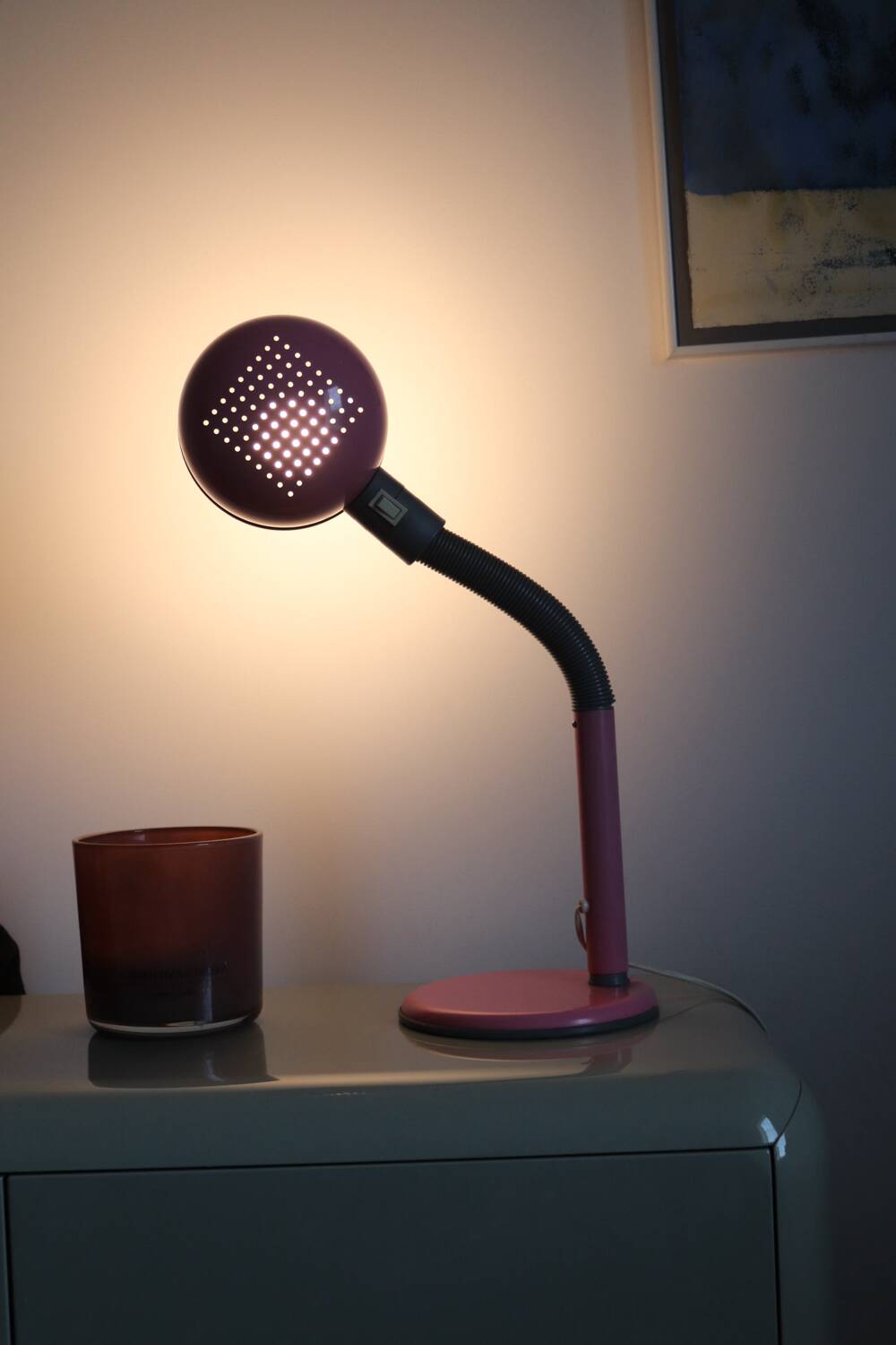Vintage desk lamp from the 1970s, attributed to Egon Hillebrand for AL.