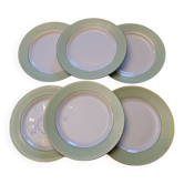 Assiettes plates l'Amandinoise