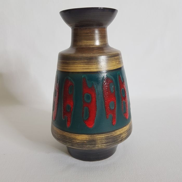 A ceramic vase made in Germany by Dumler and Breiden