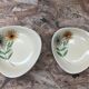 Set of 7 antique St. Clement Sirius pattern ceramic plates