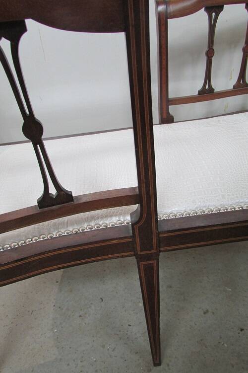 Art Nouveau Confidential Bench