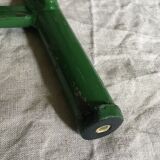 Green military stool