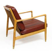 1950s Danish "USA 143" Lounge Chair by Folke Ohlsson for P Jeppesens