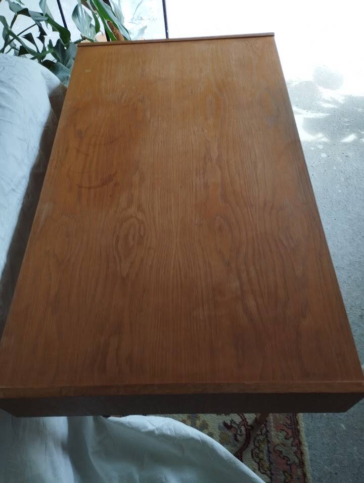 Geometric desk vintage design 1950s