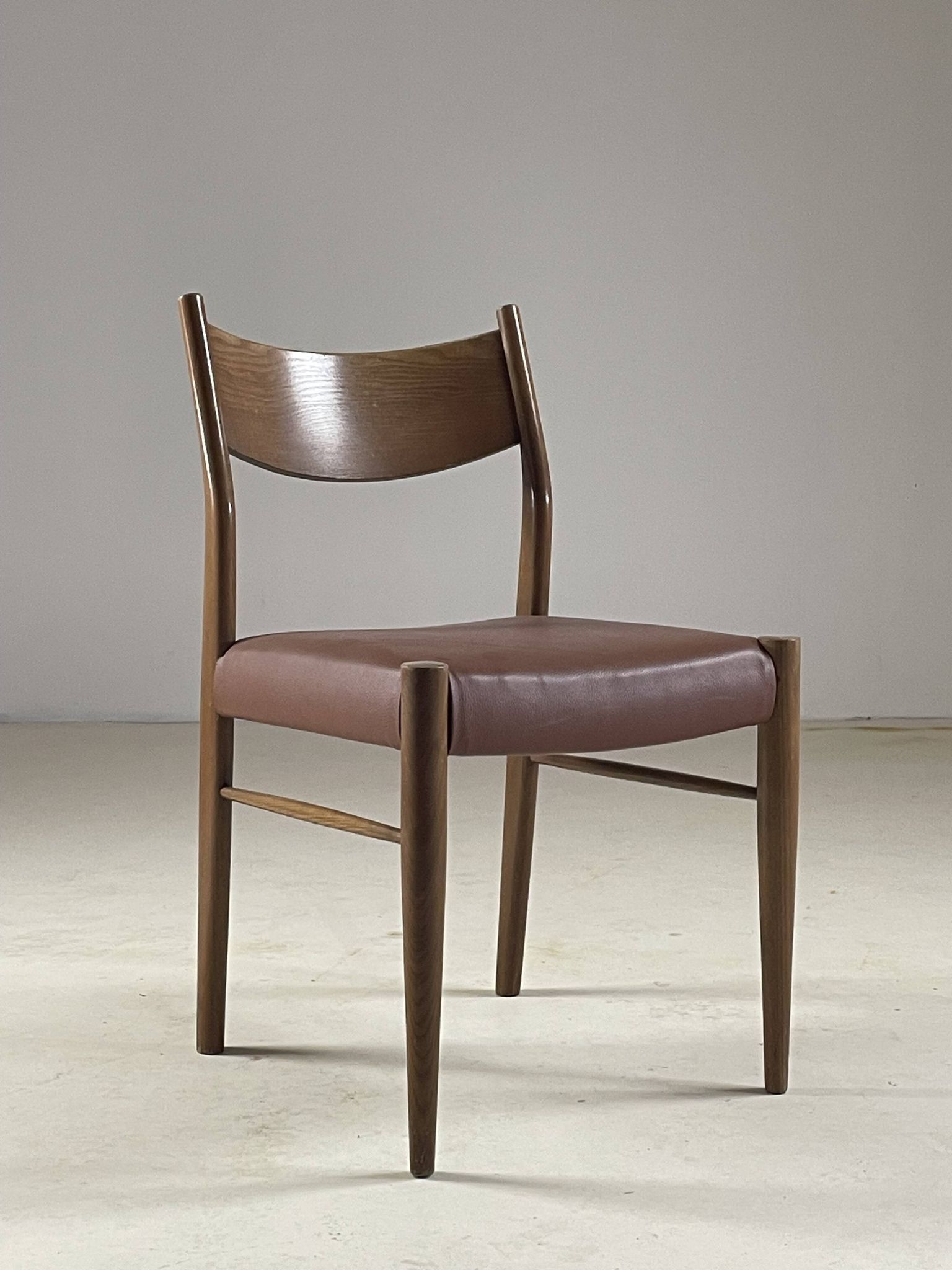 Chaise vintage de style scandinave, années 1960