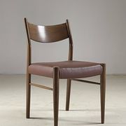 Chaise vintage de style scandinave, années 1960