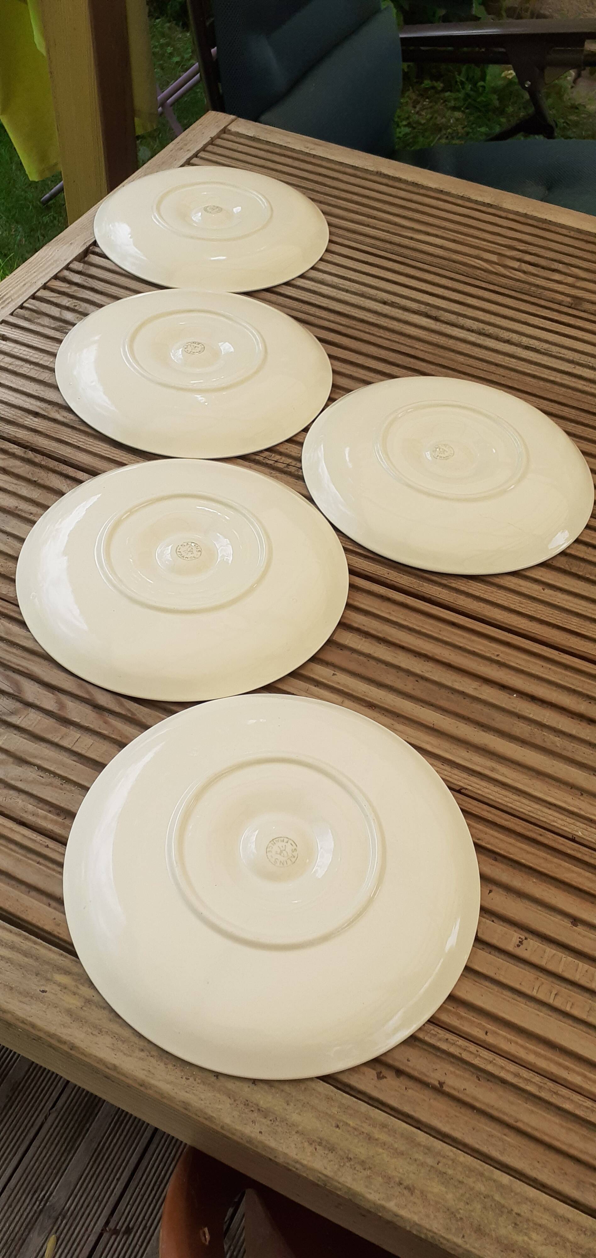 ceramic oyster plates