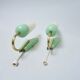 Pair of italian 50's pale green and gold