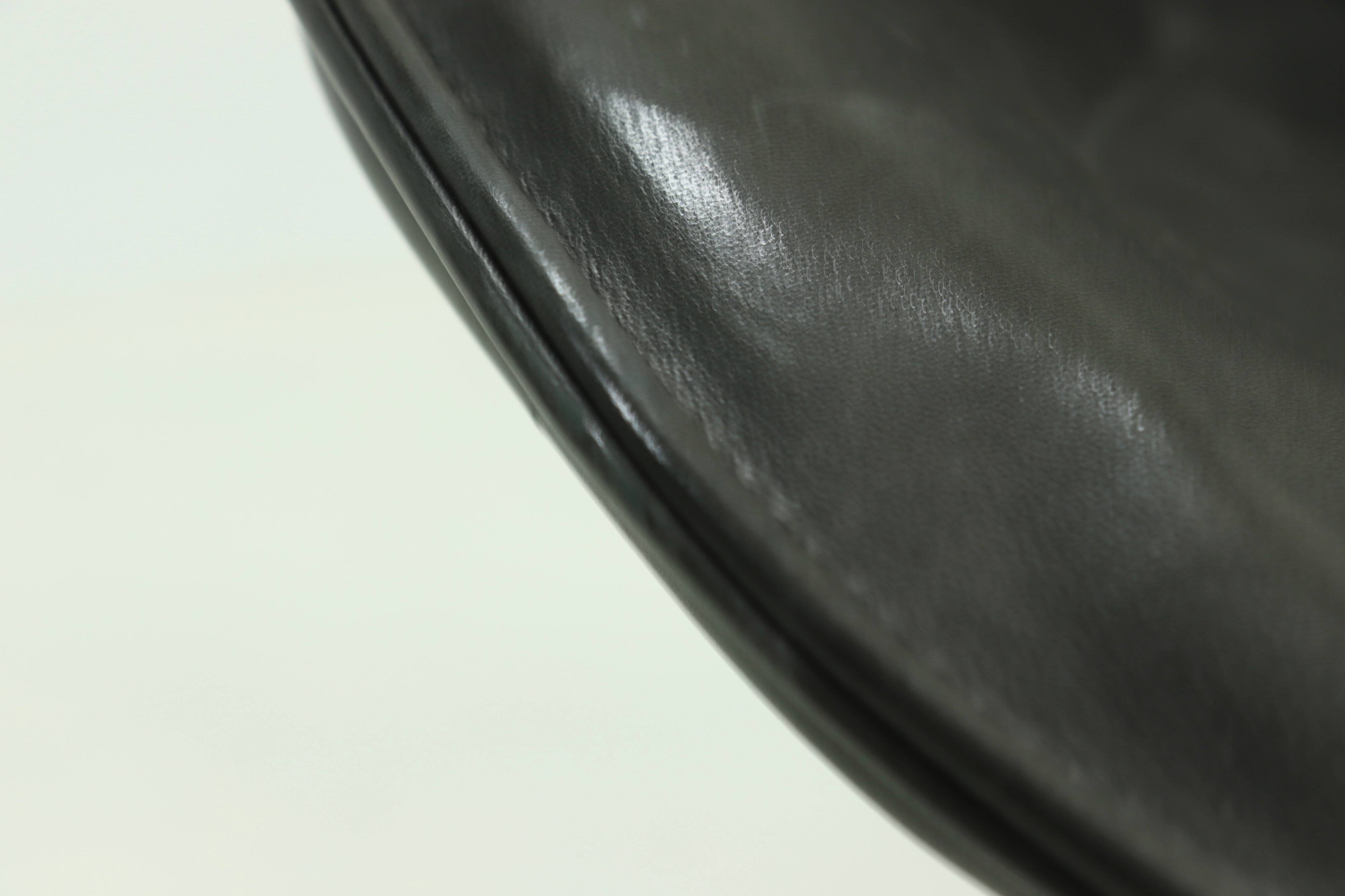 Leather Lounge Chair by Simon Desanta for COR Germany 1980s