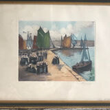Painting after M.Pellerier 1875-1962