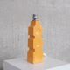 Pied de lampe single pop yellow ceramic