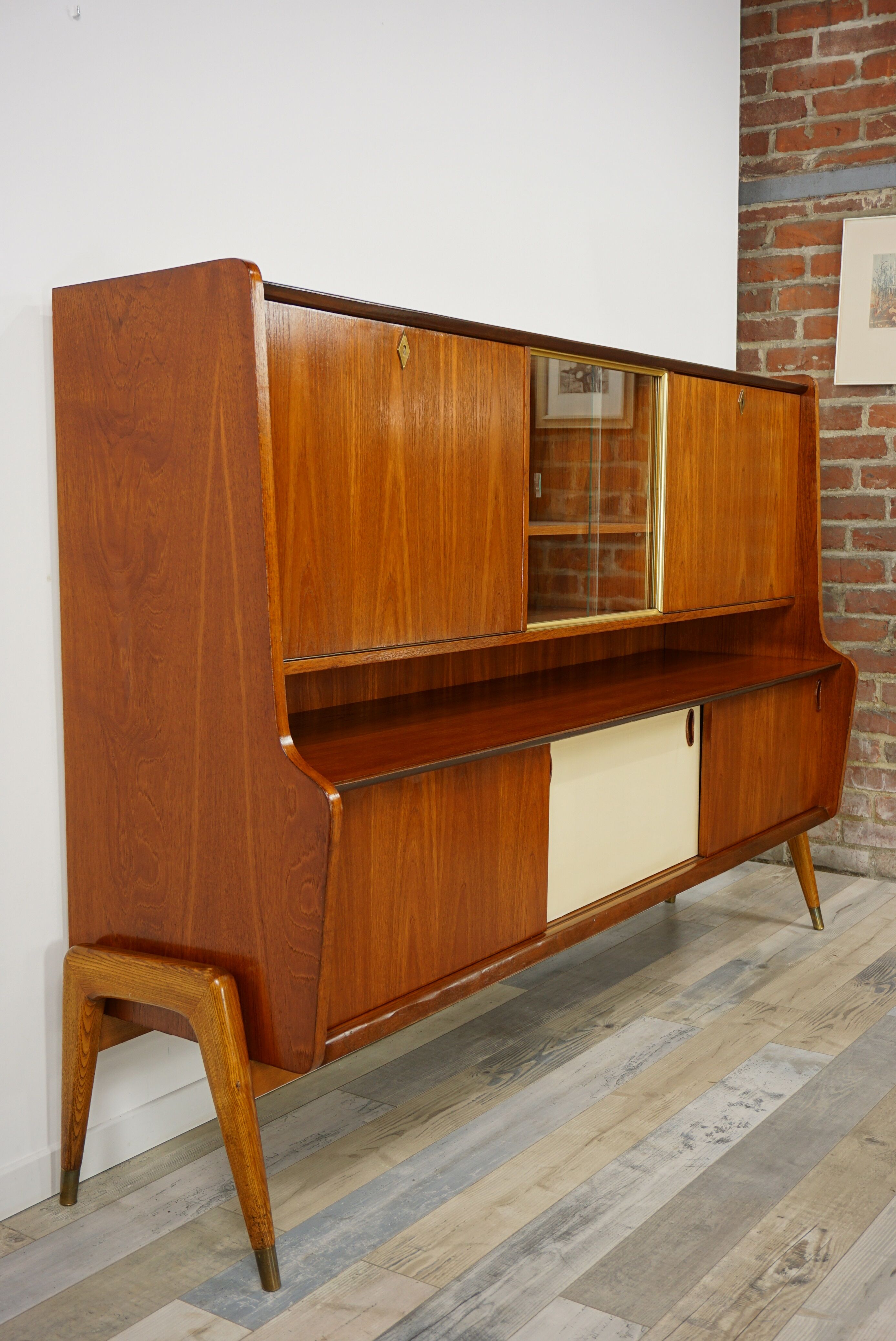 Teak sideboard by Oswald Vermaercke for V-Form
