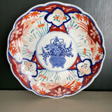 Assiette porcelaine Imari XIXeme siècle