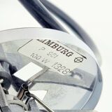 Large Mid Century Glass Ceiling Light by Helena Tynell for Limburg, 1960s