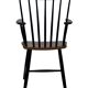 Vintage Danish spindle chair from the 1960s, Tapiovaara style armrests